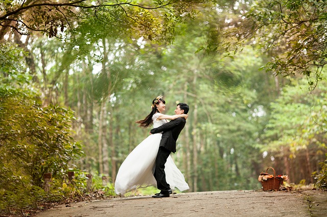 Image of Couple on Wedding Day
